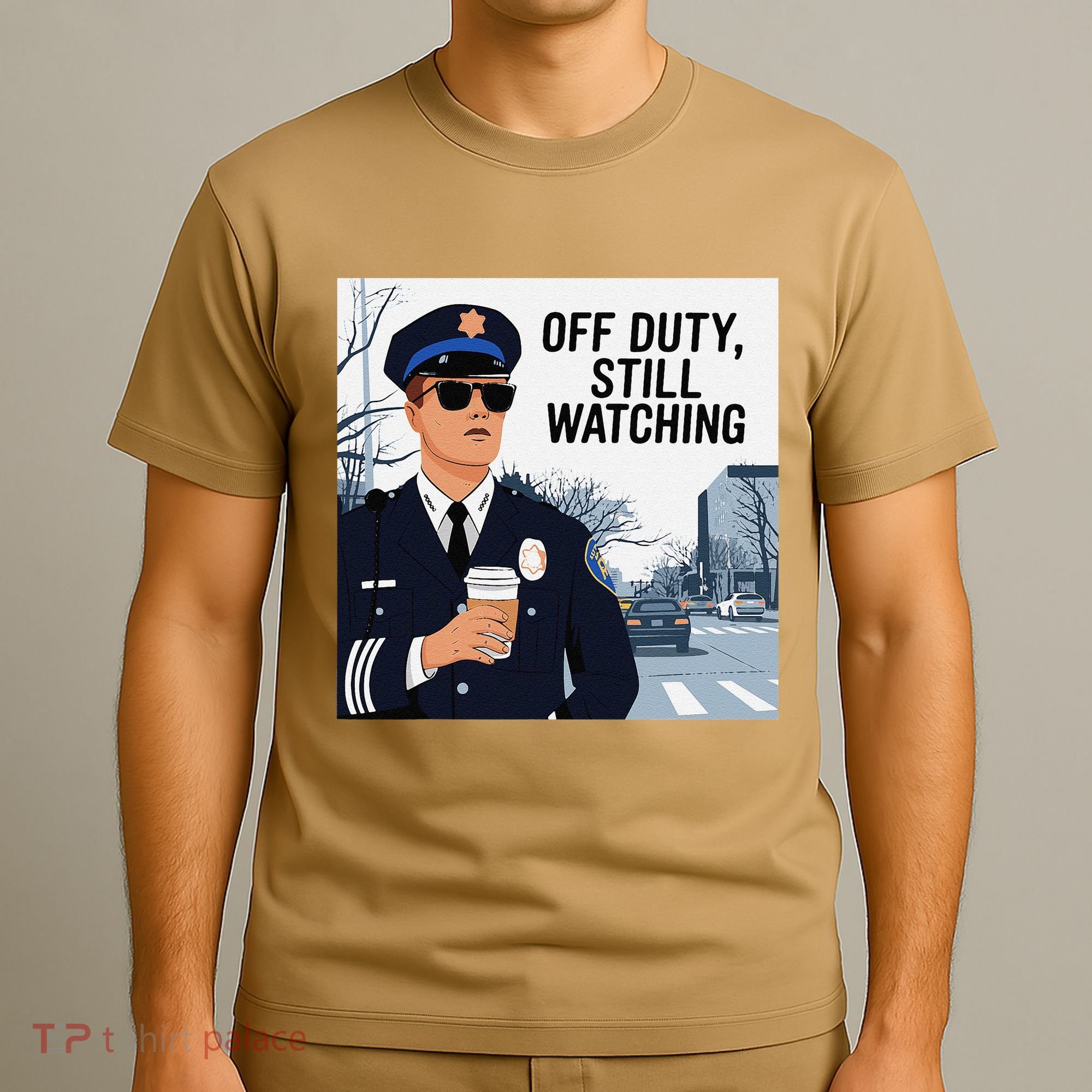 Police State Trooper Super Trooper Costume Sheriff Costume T-Shirt