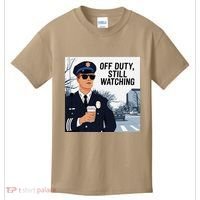 Police State Trooper Super Trooper Costume Sheriff Costume Kids T-Shirt thumb 0