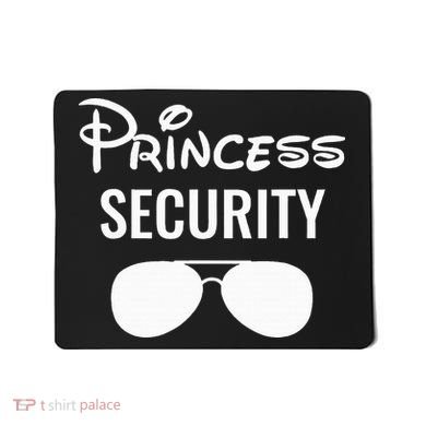 Princess Security Team Big Brother Birthday Mousepad