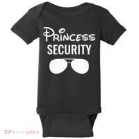 Princess Security Team Big Brother Birthday Baby Bodysuit thumb 0