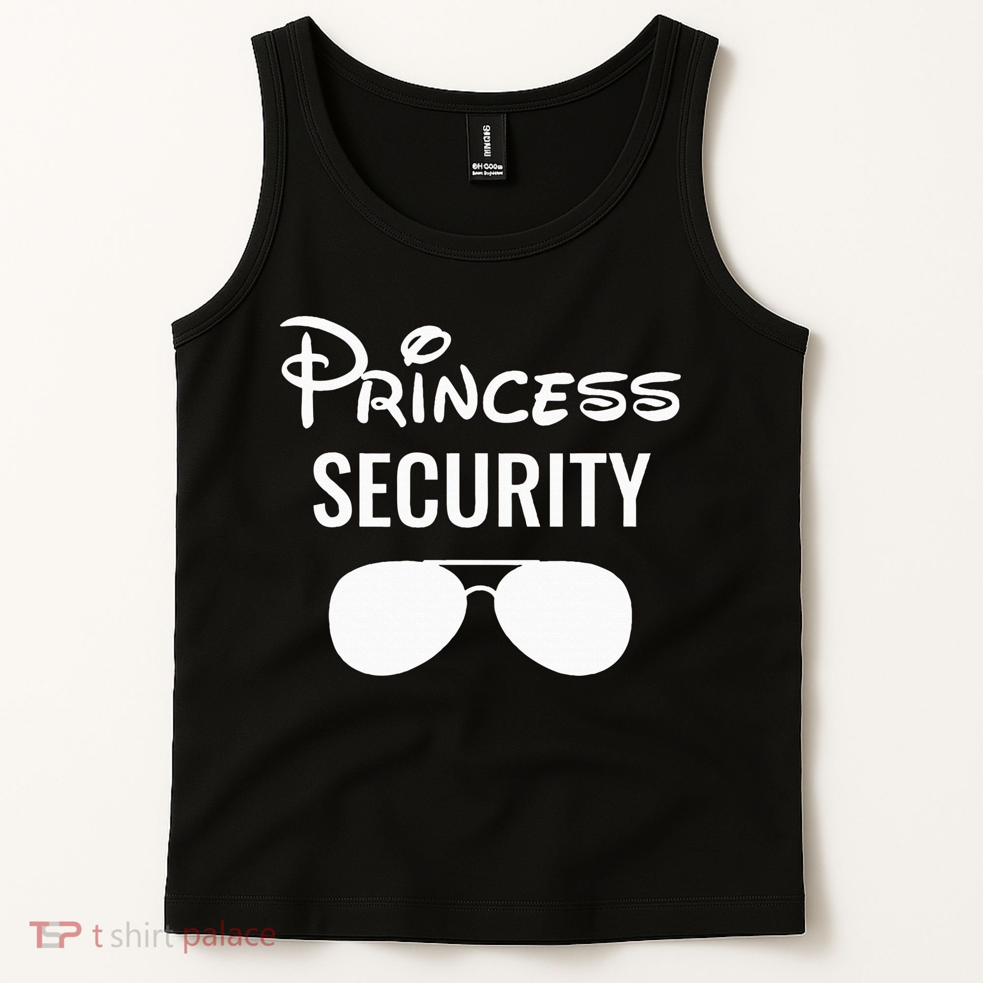 Princess Security Team Big Brother Birthday Tank Top