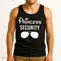 Princess Security Team Big Brother Birthday Tank Top thumb 3