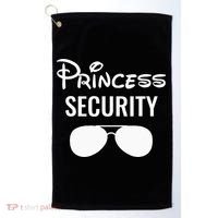 Princess Security Team Big Brother Birthday Golf Towel thumb 0