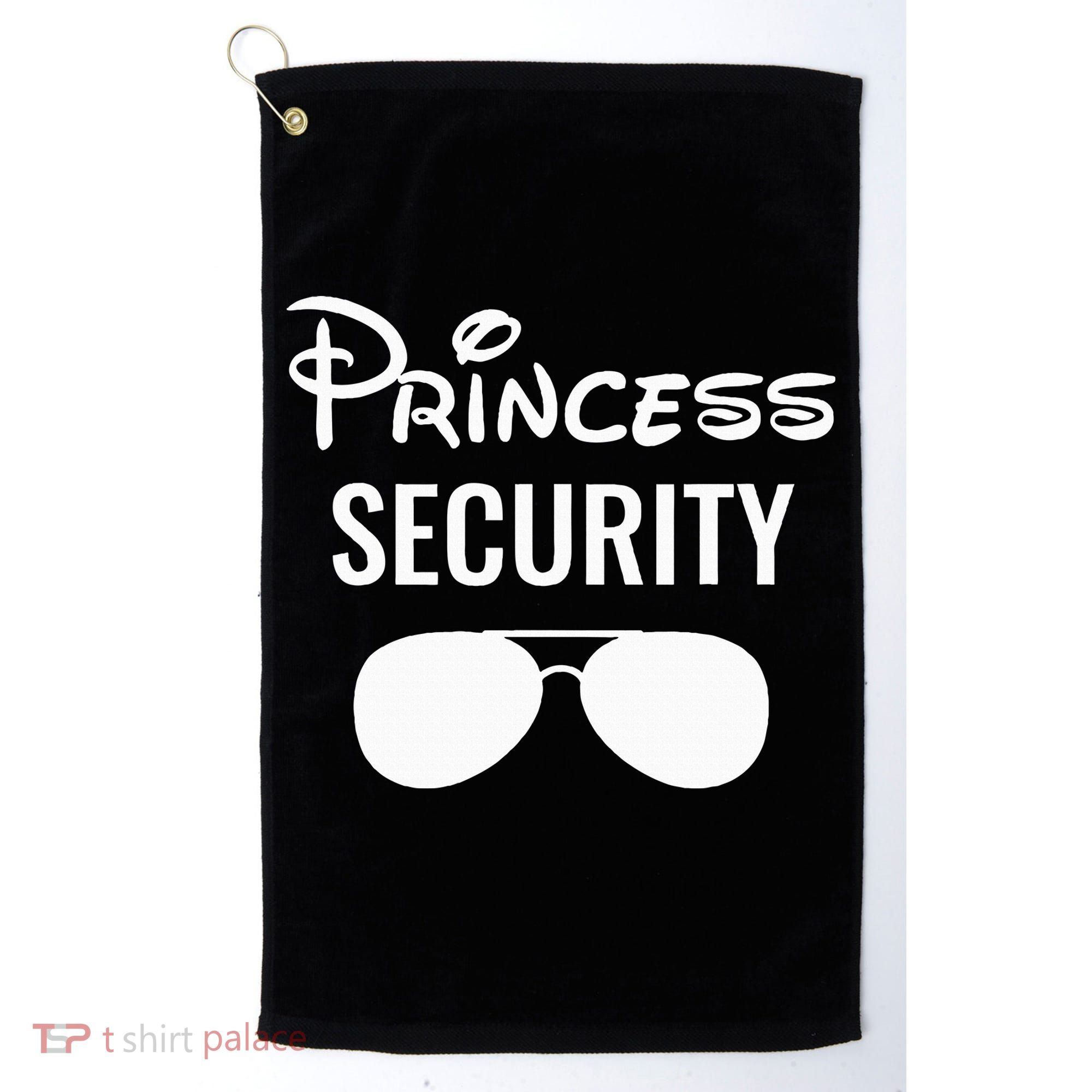 Princess Security Team Big Brother Birthday Golf Towel