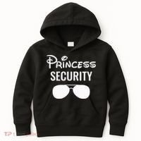 Princess Security Team Big Brother Birthday Kids Hoodie thumb 0