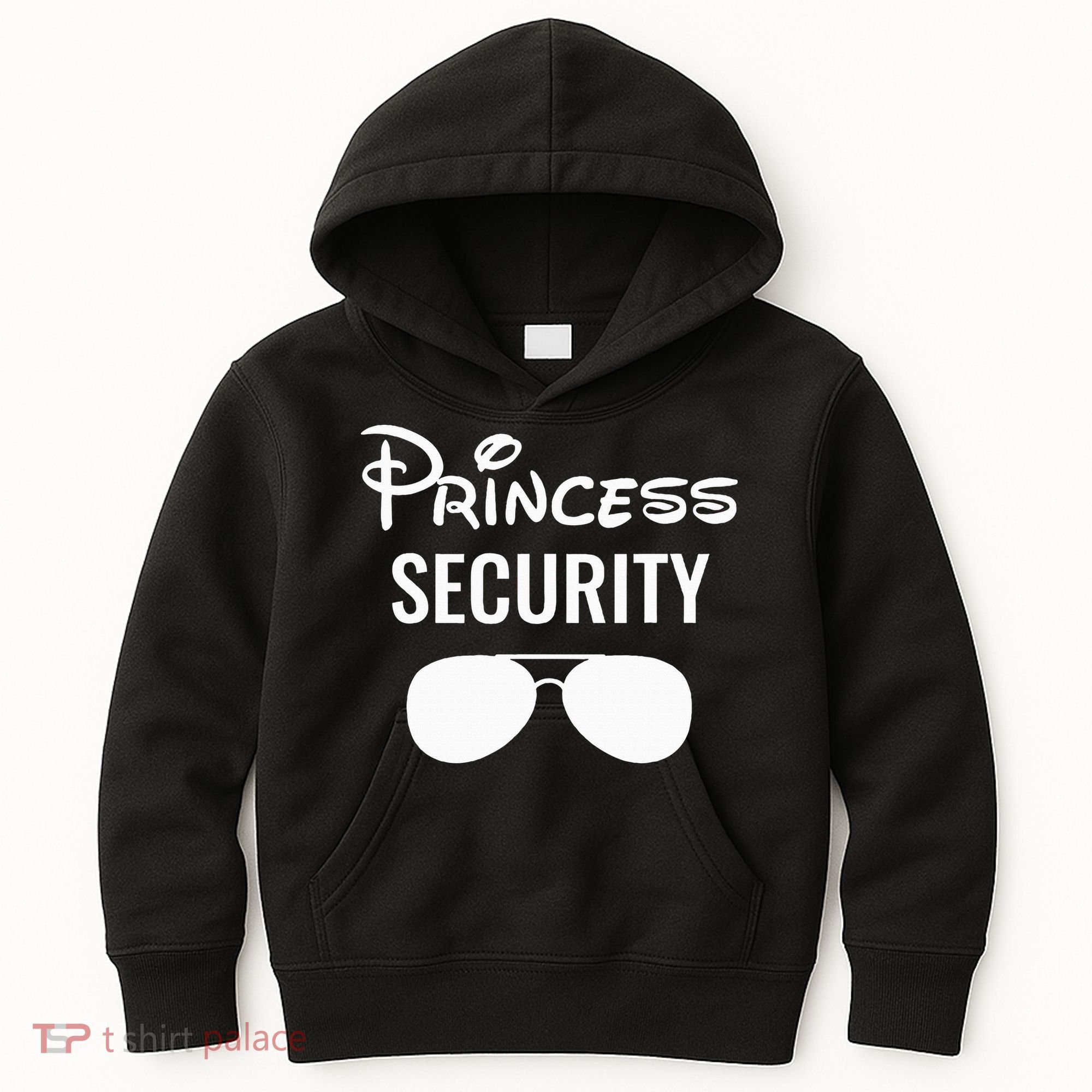 Princess Security Team Big Brother Birthday Kids Hoodie