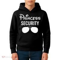 Princess Security Team Big Brother Birthday Kids Hoodie thumb 4