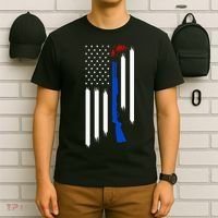 Patriotic Skeet Trap Clay Pigeon Shotgun Shooting T-Shirt thumb 6