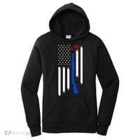 Patriotic Skeet Trap Clay Pigeon Shotgun Shooting Women's Hoodie thumb 0