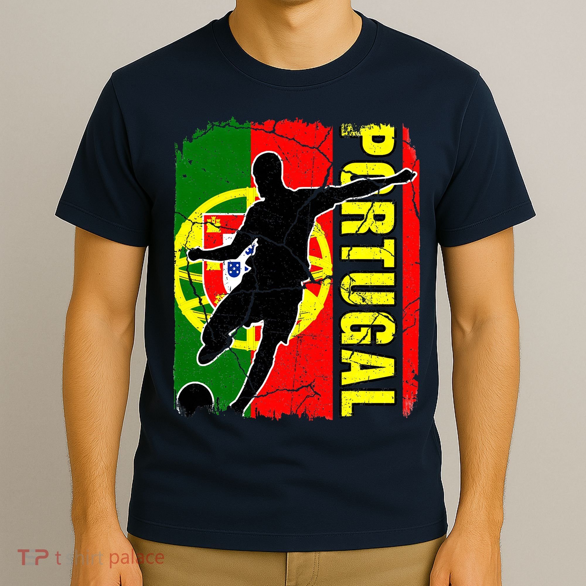 Portugal Soccer Team Portuguese Flag Jersey T-Shirt
