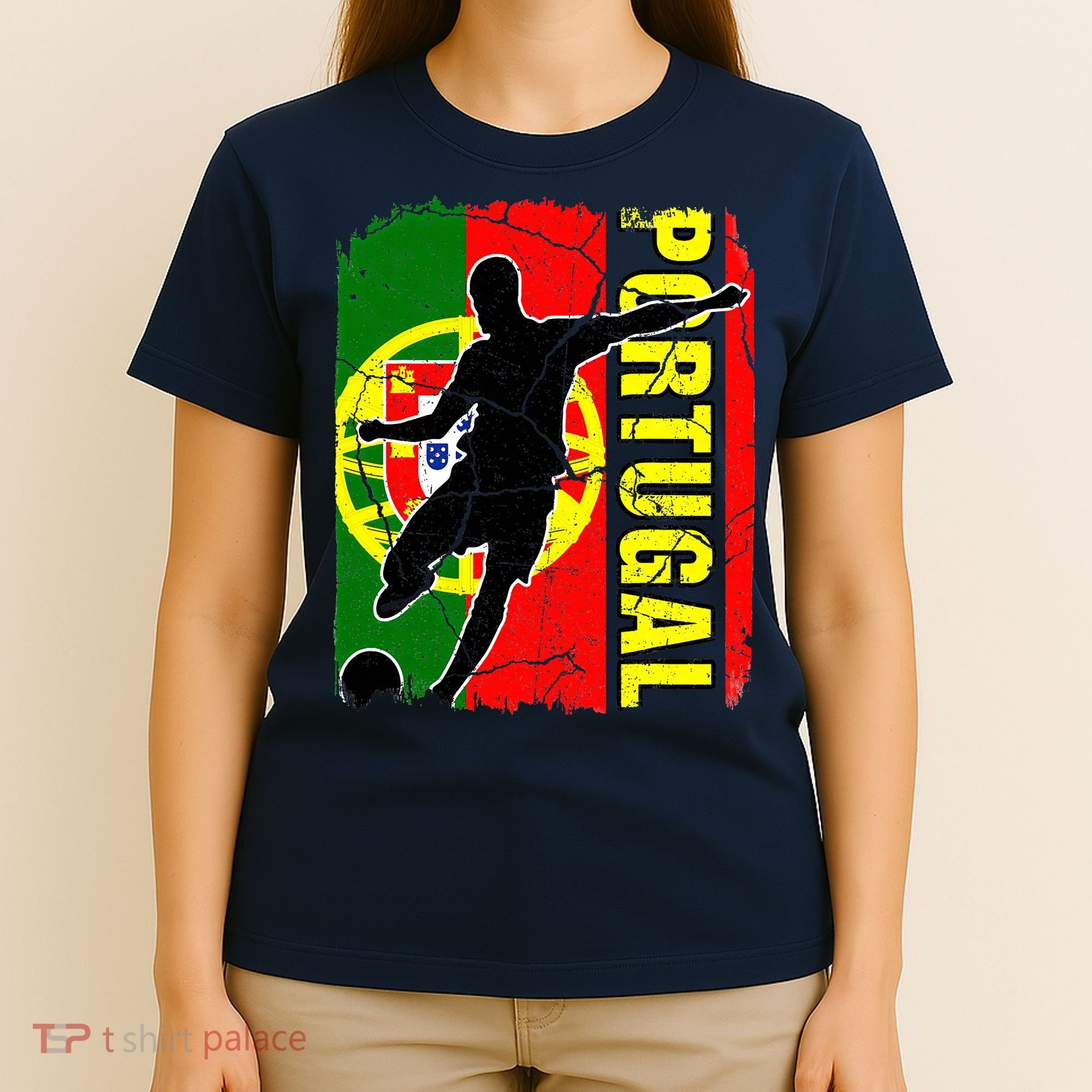 Portugal Soccer Team Portuguese Flag Jersey T-Shirt