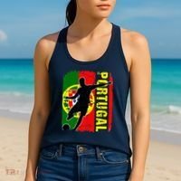 Portugal Soccer Team Portuguese Flag Jersey Women's Tank Top thumb 2