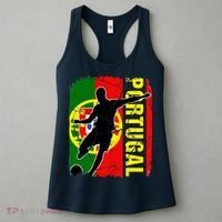 Portugal Soccer Team Portuguese Flag Jersey Women's Tank Top thumb 3