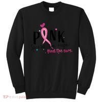 Pink Spread The Hope Time The Cure Breast Cancer Awareness Sweatshirt thumb 0