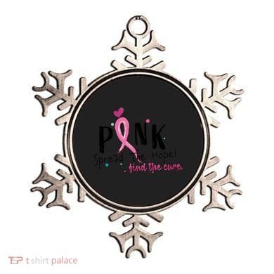 Pink Spread The Hope Time The Cure Breast Cancer Awareness Ornament