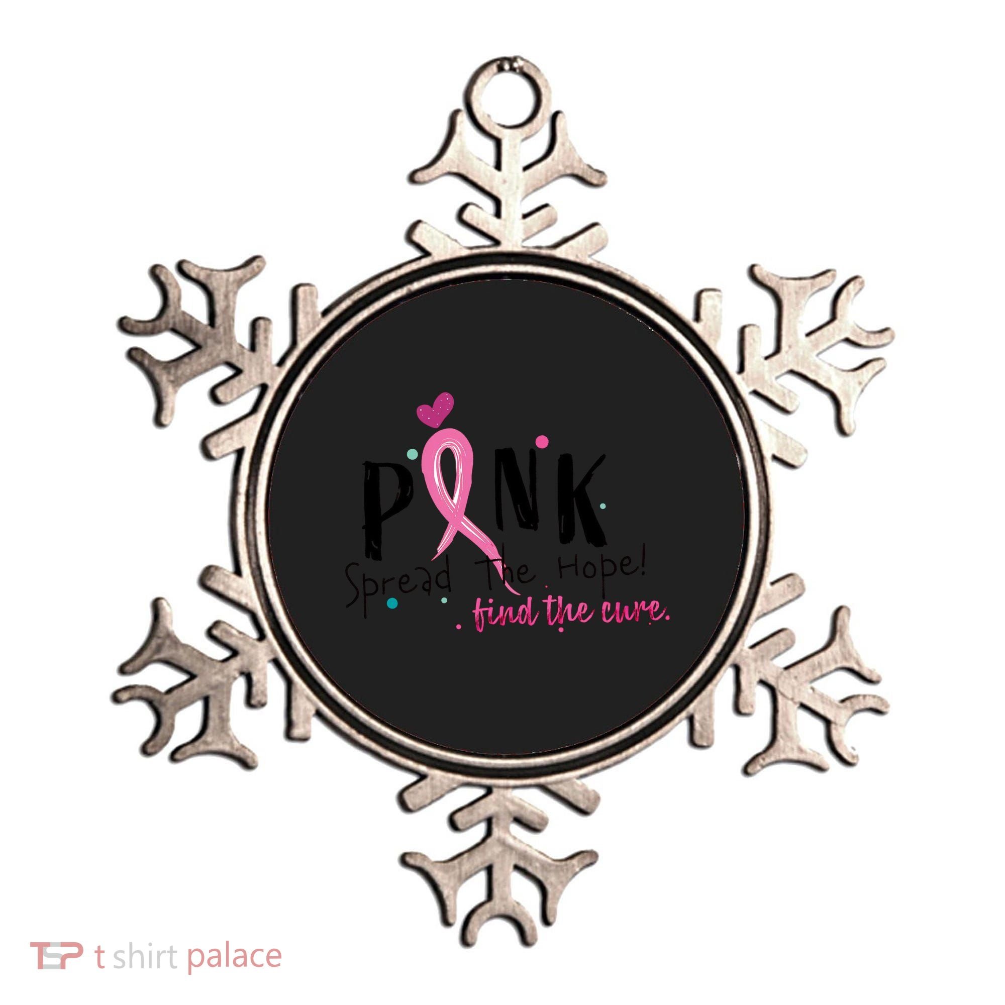 Pink Spread The Hope Time The Cure Breast Cancer Awareness Ornament