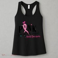 Pink Spread The Hope Time The Cure Breast Cancer Awareness Women's Tank Top thumb 3