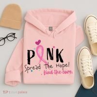 Pink Spread The Hope Time The Cure Breast Cancer Awareness Hoodie thumb 4