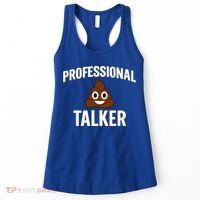 Professional Shit Talker Funny Joke Slogan Women's Tank Top thumb 0
