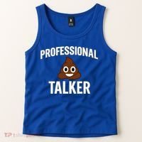 Professional Shit Talker Funny Joke Slogan Tank Top thumb 2