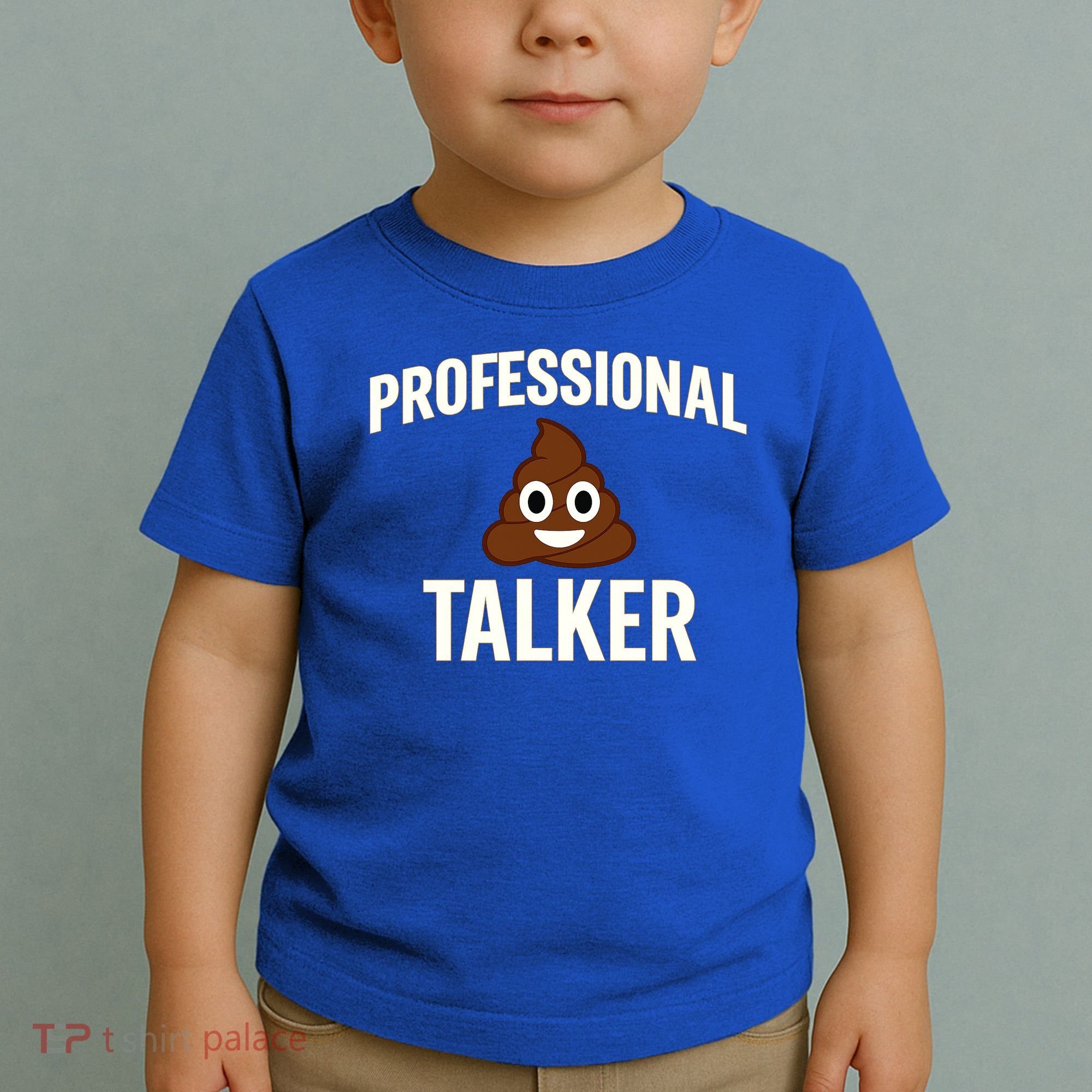 Professional Shit Talker Funny Joke Slogan Toddler T-Shirt