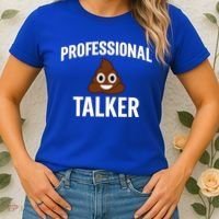Professional Shit Talker Funny Joke Slogan Women's T-Shirt thumb 2