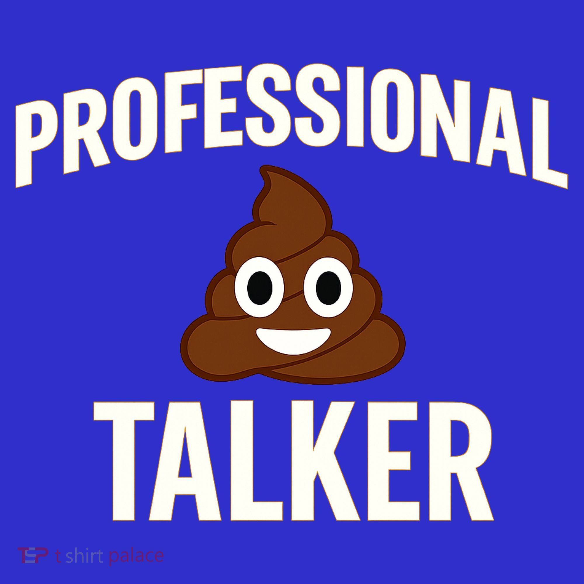 Professional Shit Talker Funny Joke Slogan Kids Sweatshirt