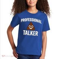 Professional Shit Talker Funny Joke Slogan Kids T-Shirt thumb 2