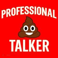 Professional Shit Talker Funny Joke Slogan Santa Hat thumb 1