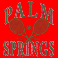 Palm Springs Tennis Santa Hat thumb 1