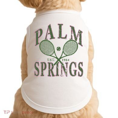 Palm Springs Tennis Doggie Tank