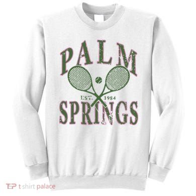 Palm Springs Tennis Sweatshirt