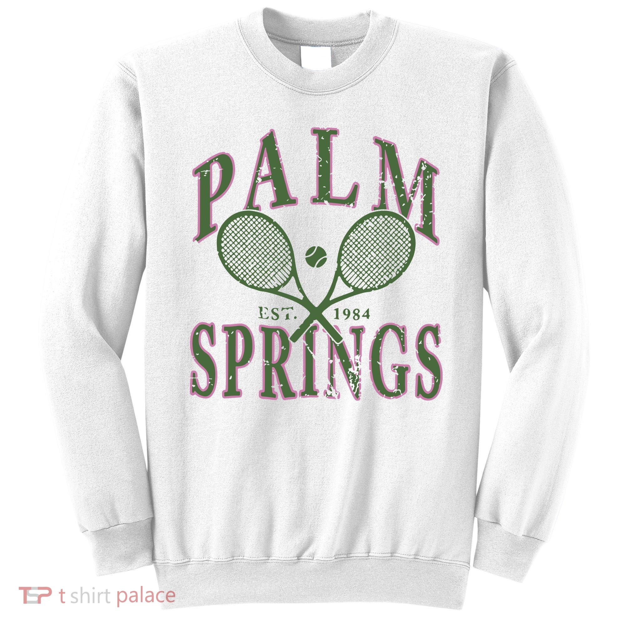Palm Springs Tennis Sweatshirt