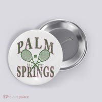 Palm Springs Tennis Button thumb 0
