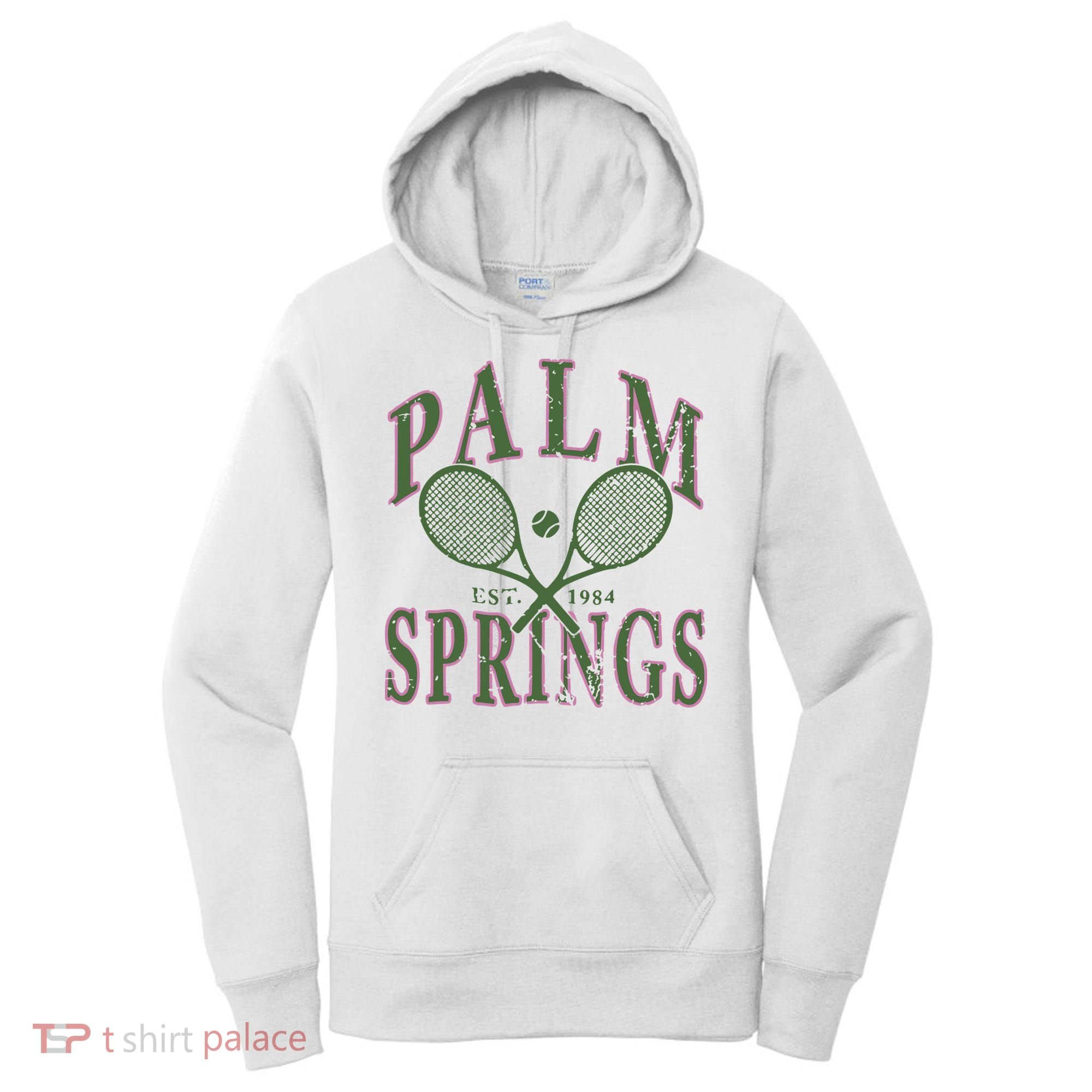 Palm Springs Tennis Women's Hoodie