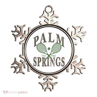 Palm Springs Tennis Ornament