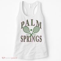 Palm Springs Tennis Women's Tank Top thumb 0