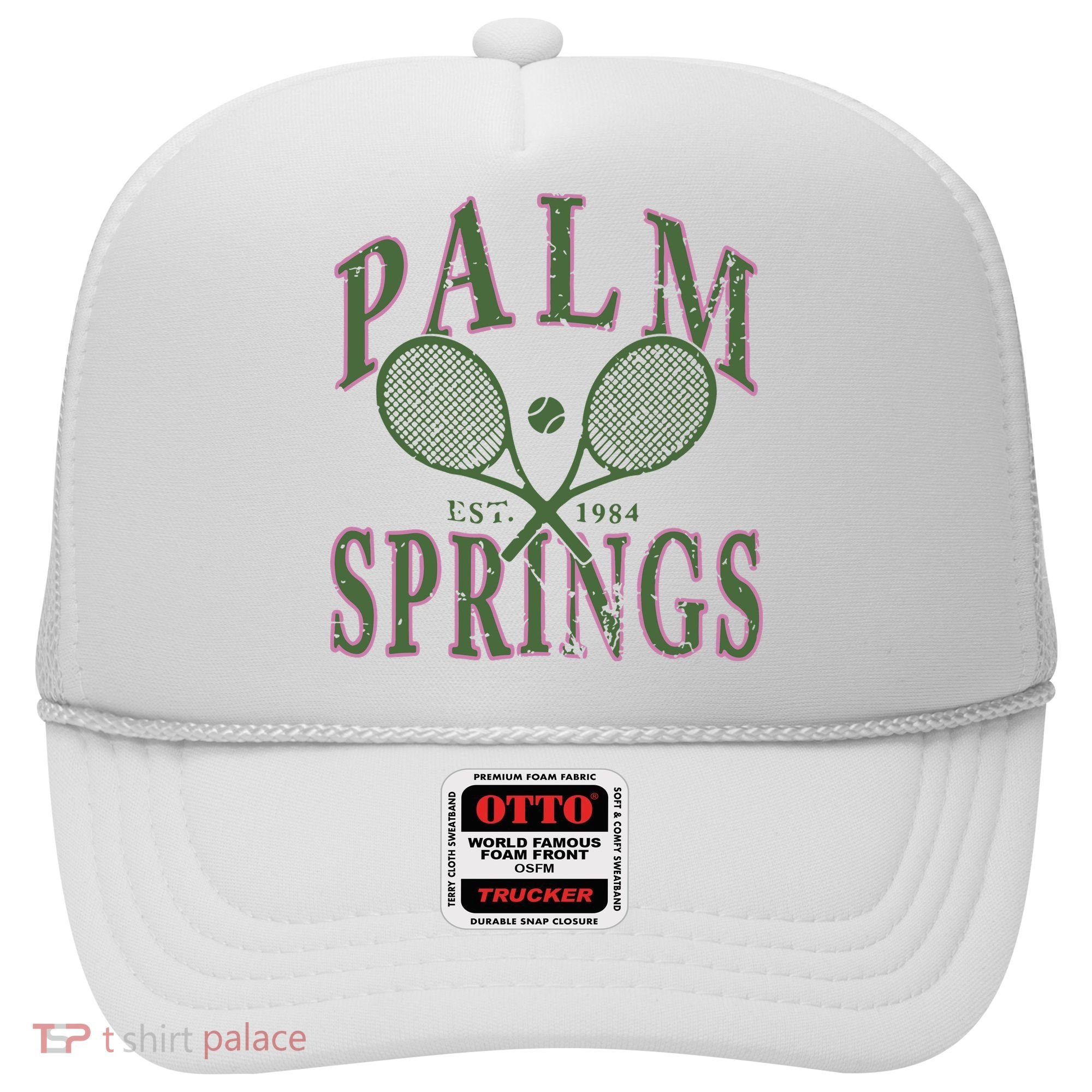 Palm Springs Tennis Hat