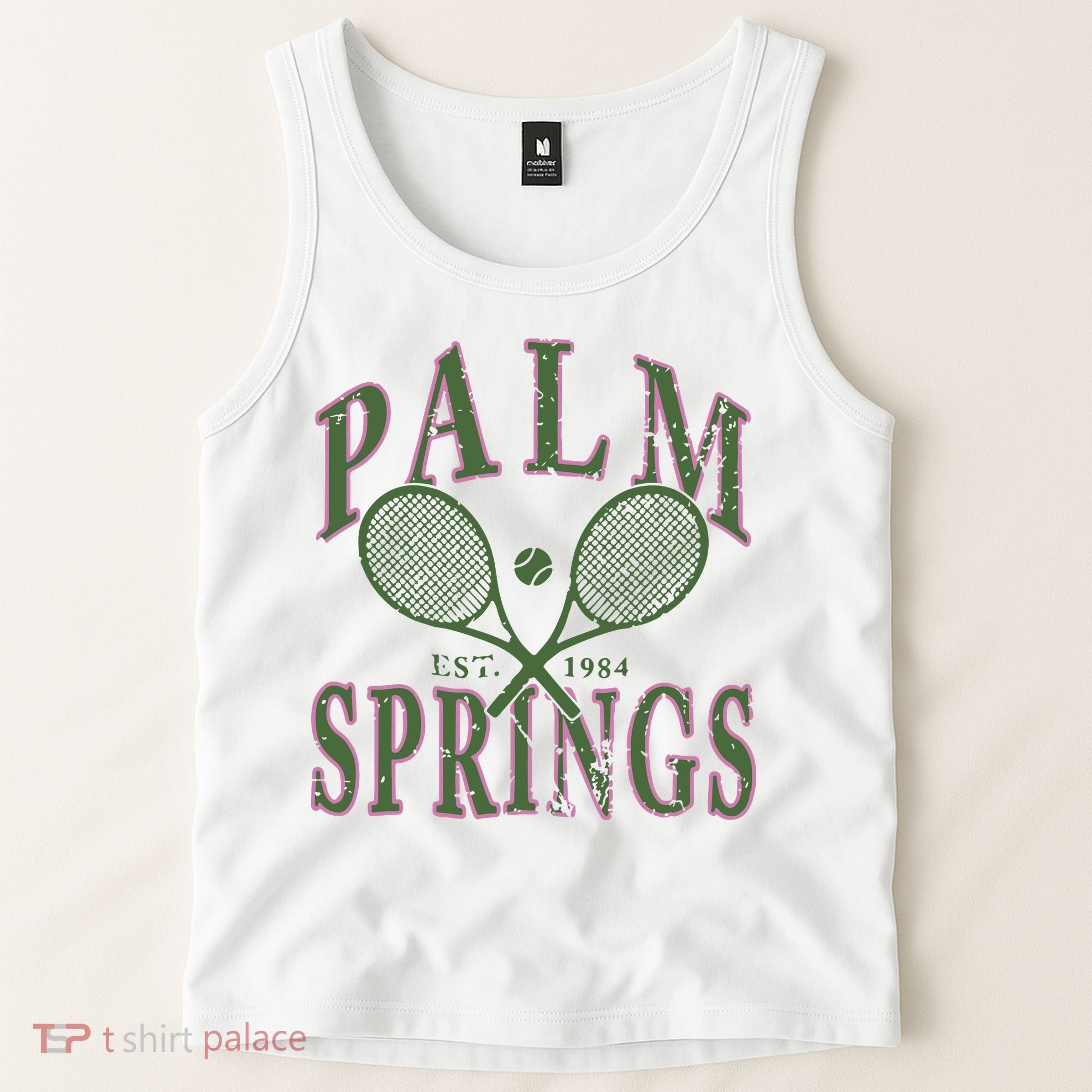 Palm Springs Tennis Tank Top