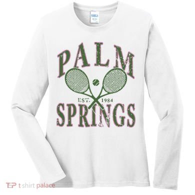 Palm Springs Tennis Women's Long Sleeve Shirt