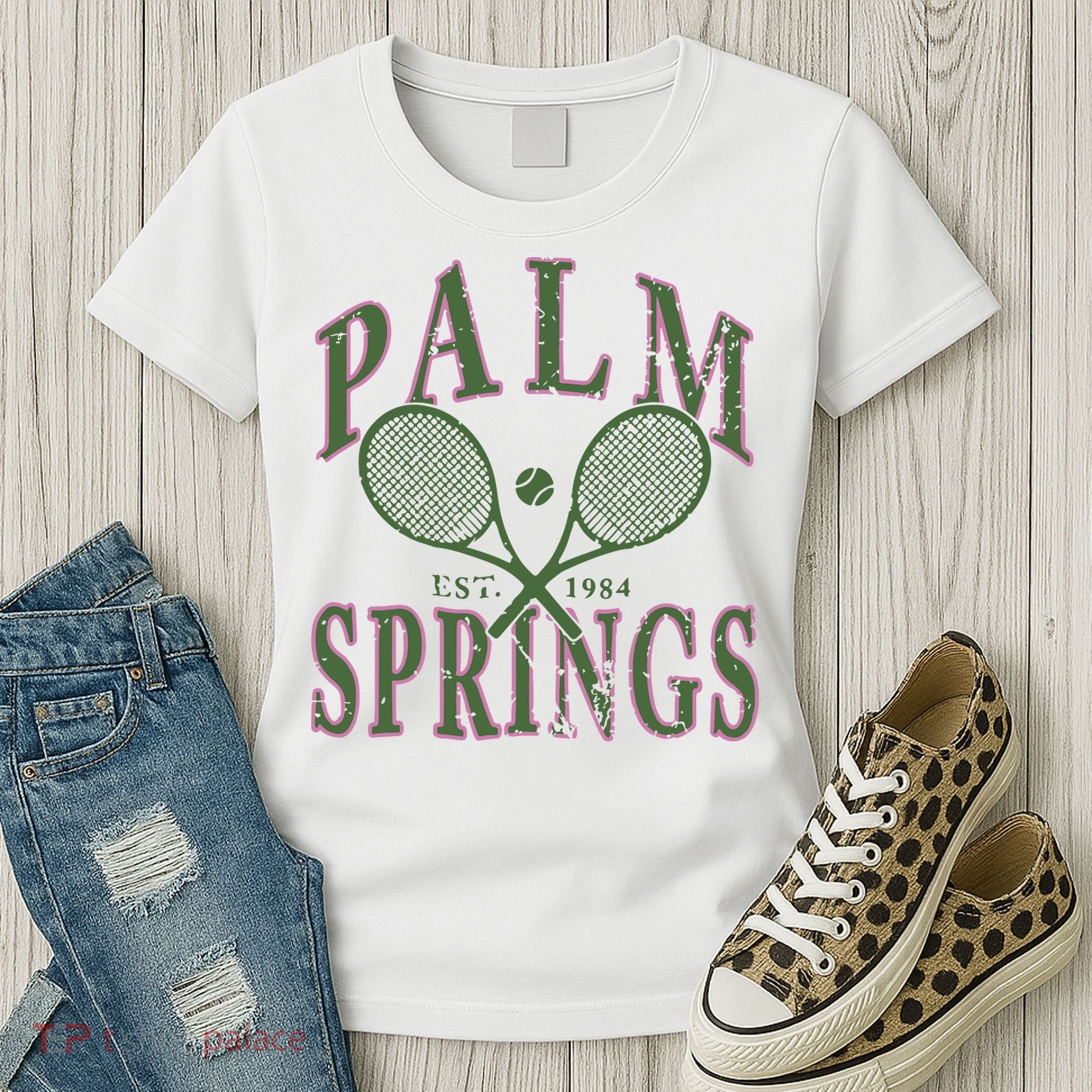 Palm Springs Tennis Women's T-Shirt