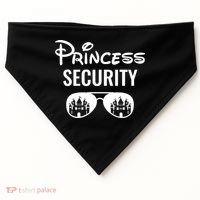 Princess Security Team Big Brother Announcement Birthday USA-Made Doggie Bandana thumb 0