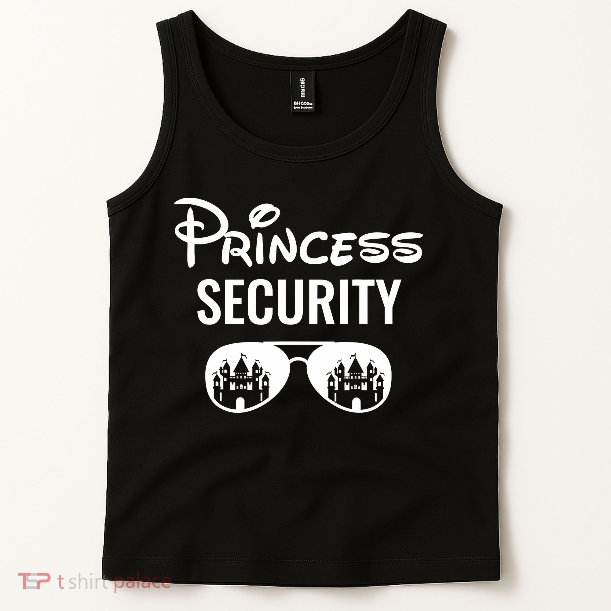 Princess Security Team Big Brother Announcement Birthday Tank Top