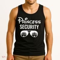 Princess Security Team Big Brother Announcement Birthday Tank Top thumb 3