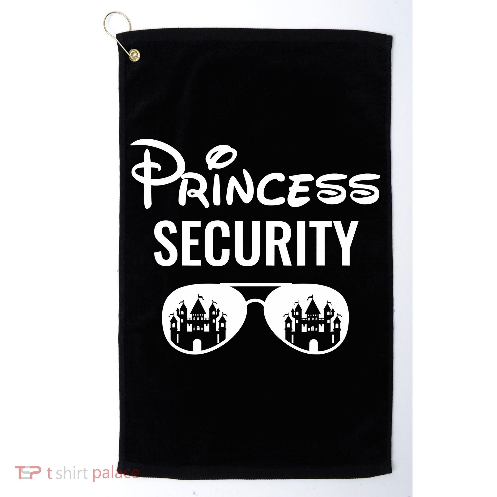 Princess Security Team Big Brother Announcement Birthday Golf Towel