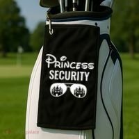 Princess Security Team Big Brother Announcement Birthday Golf Towel thumb 2