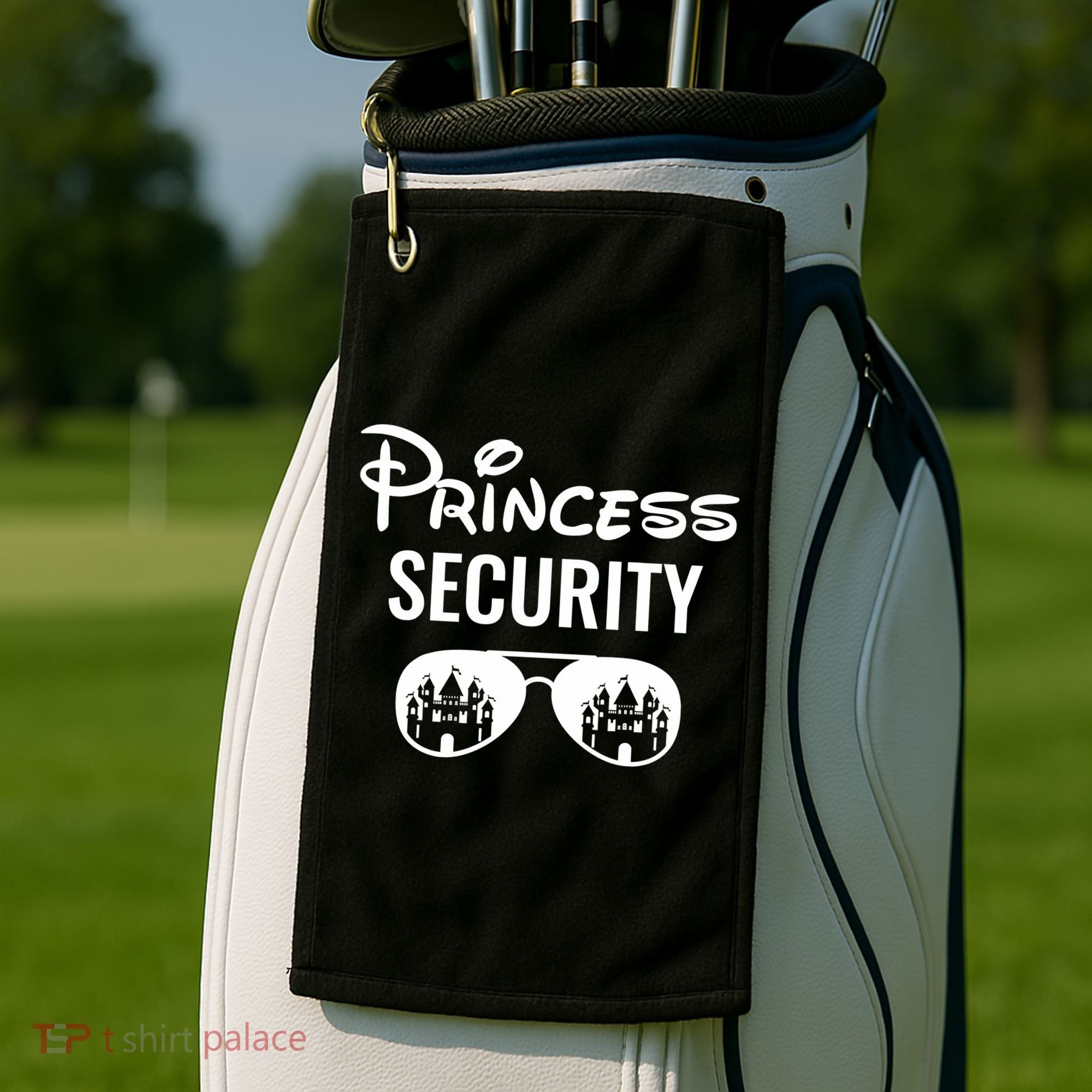Princess Security Team Big Brother Announcement Birthday Golf Towel