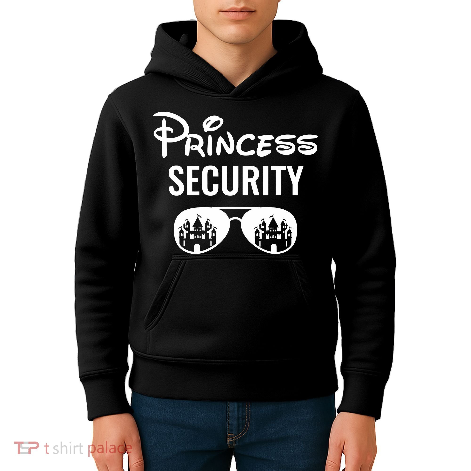 Princess Security Team Big Brother Announcement Birthday Kids Hoodie