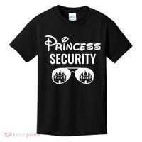 Princess Security Team Big Brother Announcement Birthday Kids T-Shirt thumb 0