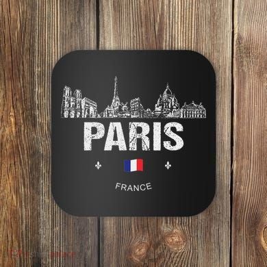 Paris Souvenir Travel Coaster